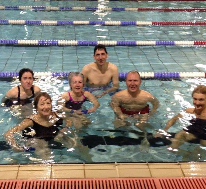 Purley Swimathon 2016 - Pictures - The Diamond Riding Centre team - 'strutting their stuff' - Well done