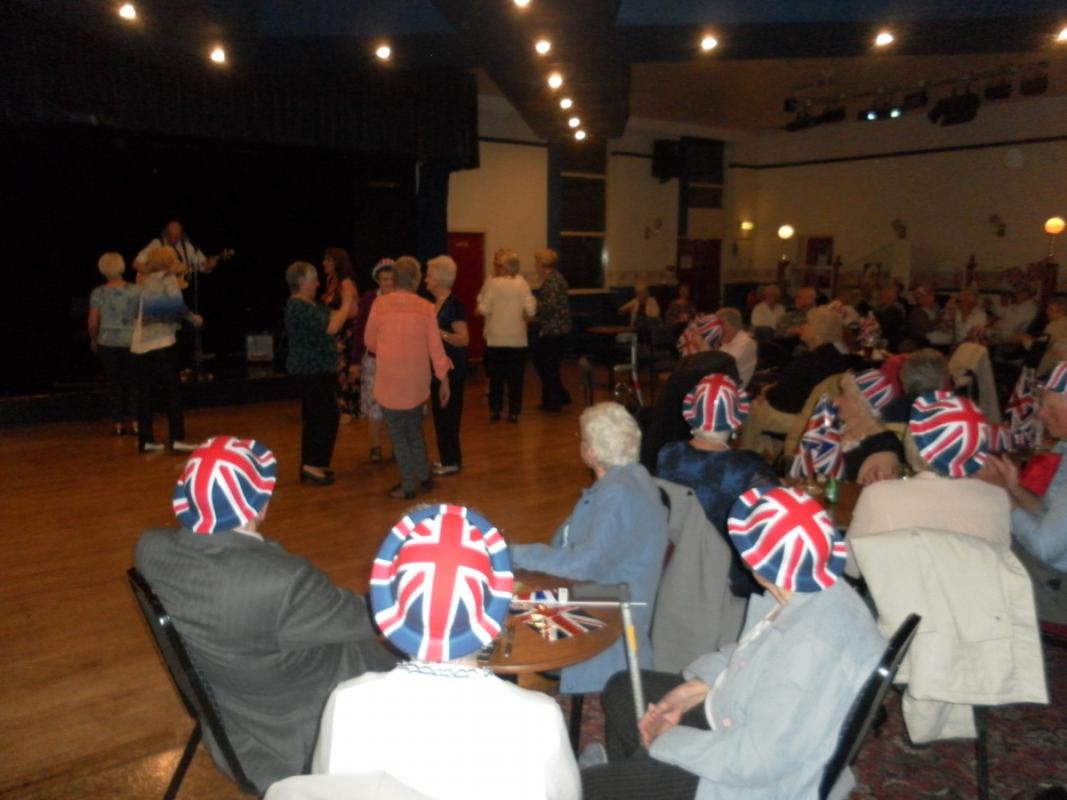 Annual Senior Citizens Party: 2016 - On Wednesday evening, 18th May, Horwich Rotary Club once again organised the Annual Senior Citizen's party at Horwich R.M.I.