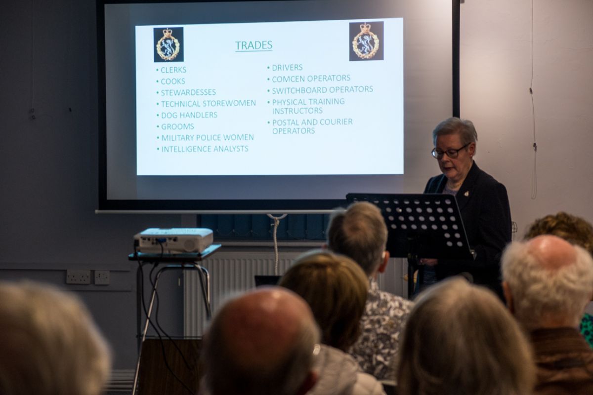 Women in the Army a talk by Sue Ryding -  