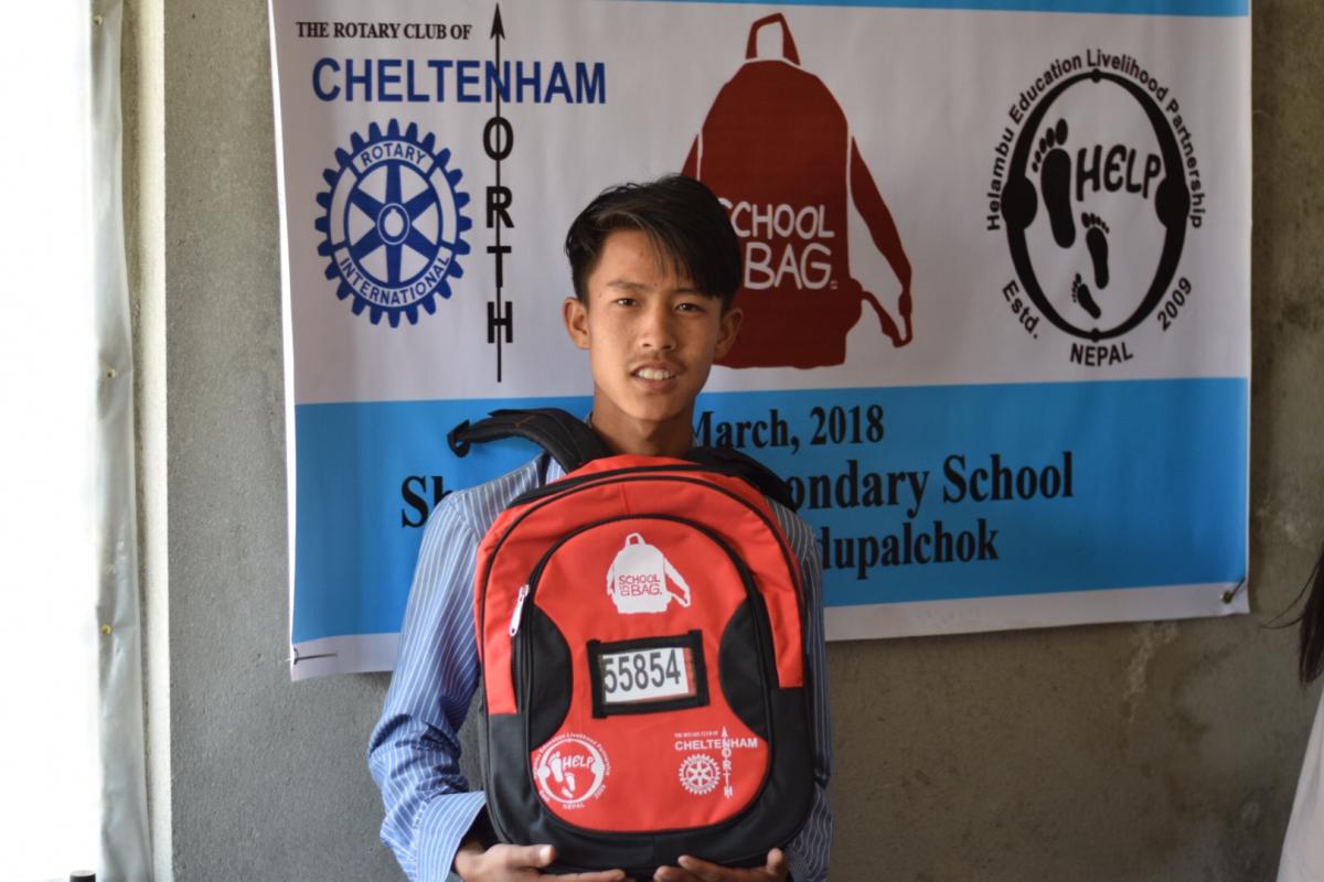Pictures of the School in the Bag Project - 