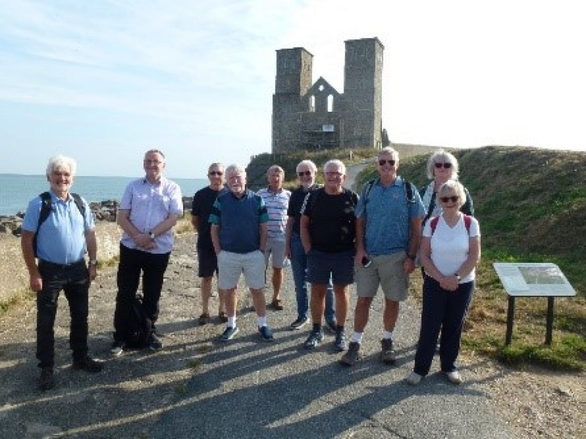 Our sponsored walks - President Jim, family and friends