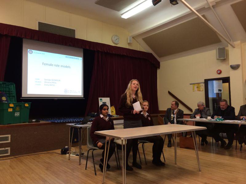 Youth Speaks competition - St Helen's Intermediate 1