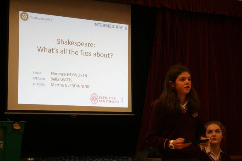 Youth Speaks competition - St Helen's Intermediate 2-5