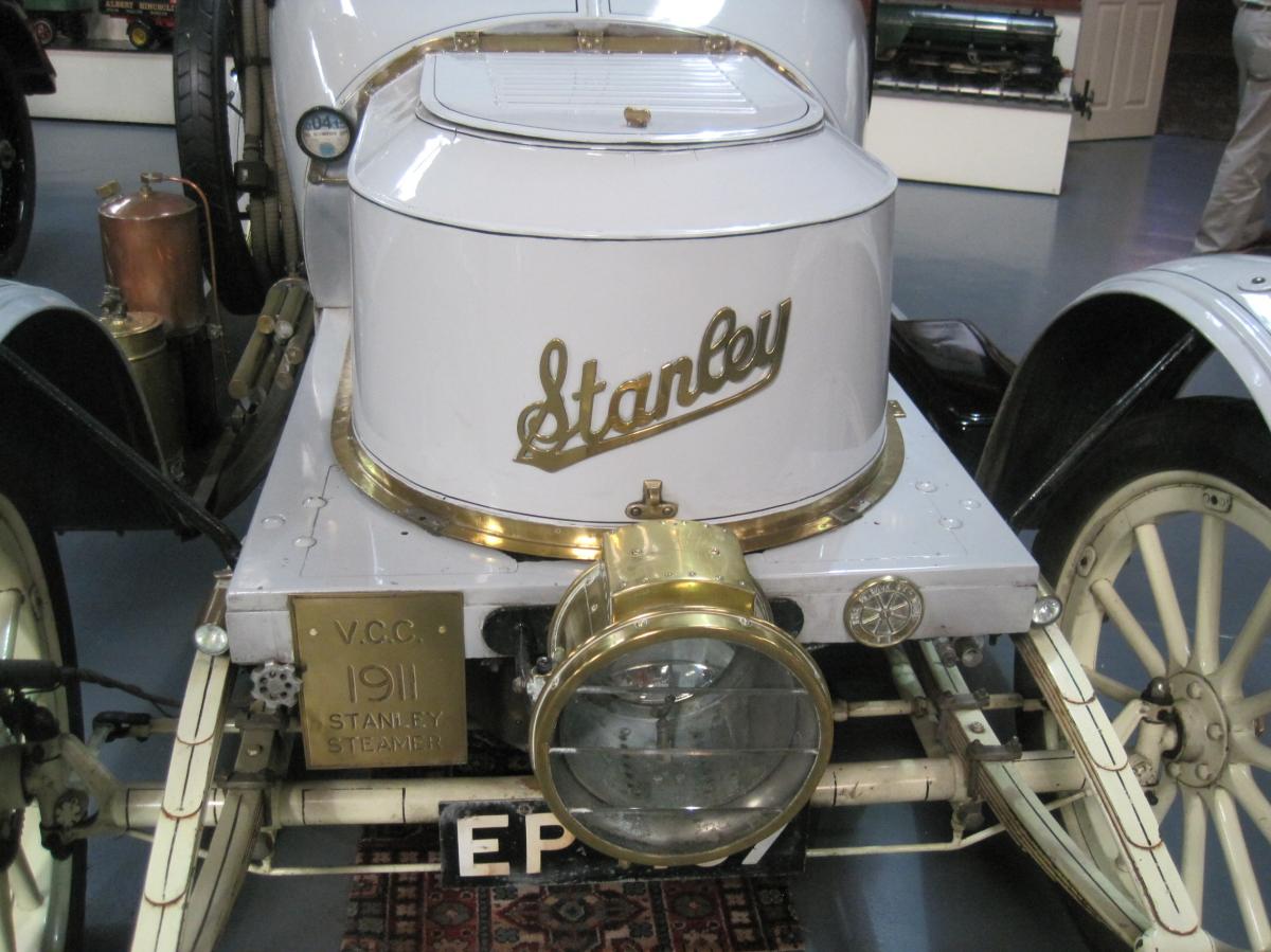 Scarborough Fair Collection then Ox inn at Lebberston - Stanley steam car