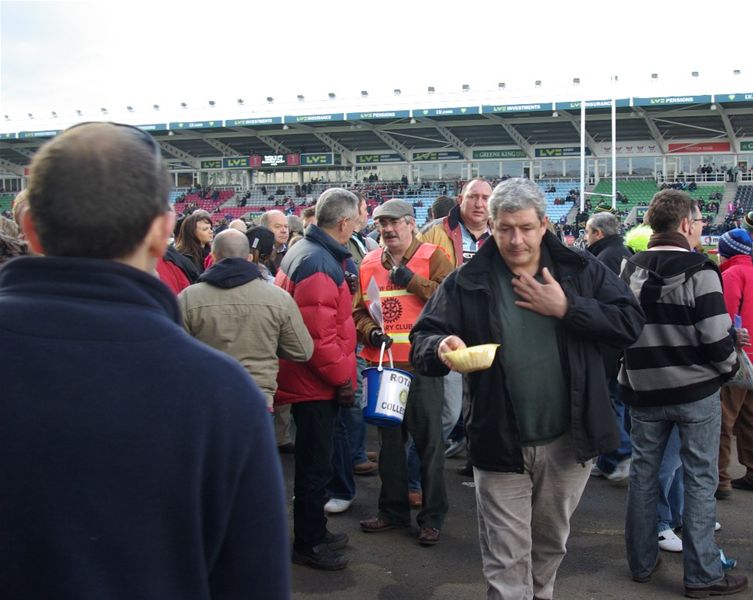 Thanks for Life Collection at The Twickenham Stoop Stadium - 