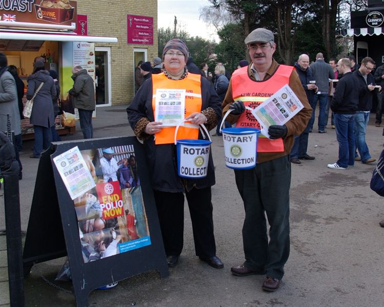 Thanks for Life Collection at The Twickenham Stoop Stadium - 