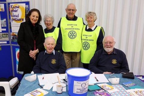 A Year in the Life of Cheltenham North Rotary Club - Blood Pressure Monitoring
