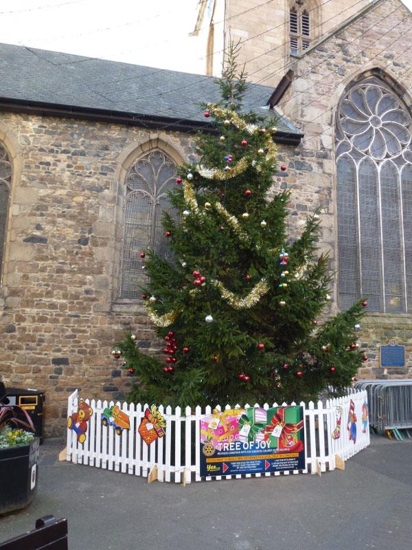 Tree of Joy (December 2013) - Church Square in Town