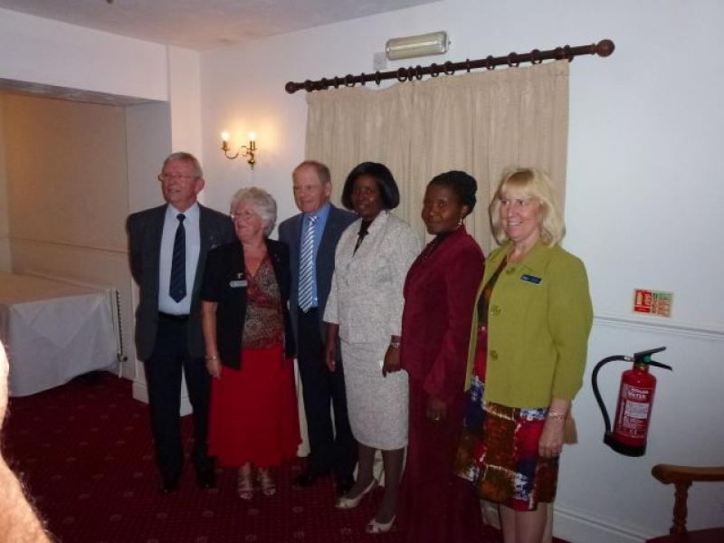 Zambian Teachers Visit  - Teachers at RWBTRC Meeting (3)