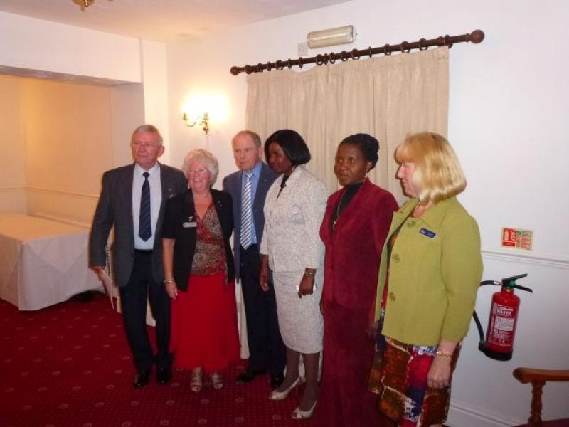 Zambian Teachers Visit  - Teachers at RWBTRC Meeting (4)