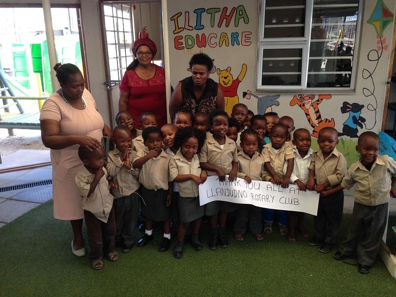 Ilitha School, Cape Town - Thanks from the children at Ilitha School