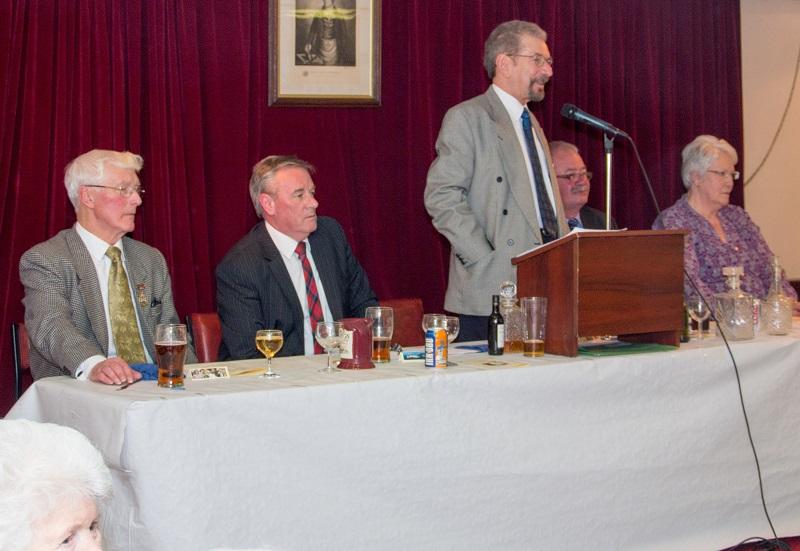Greenock Rotary Annual Burns Supper - Barclay Smith delivers the Loyal Toast