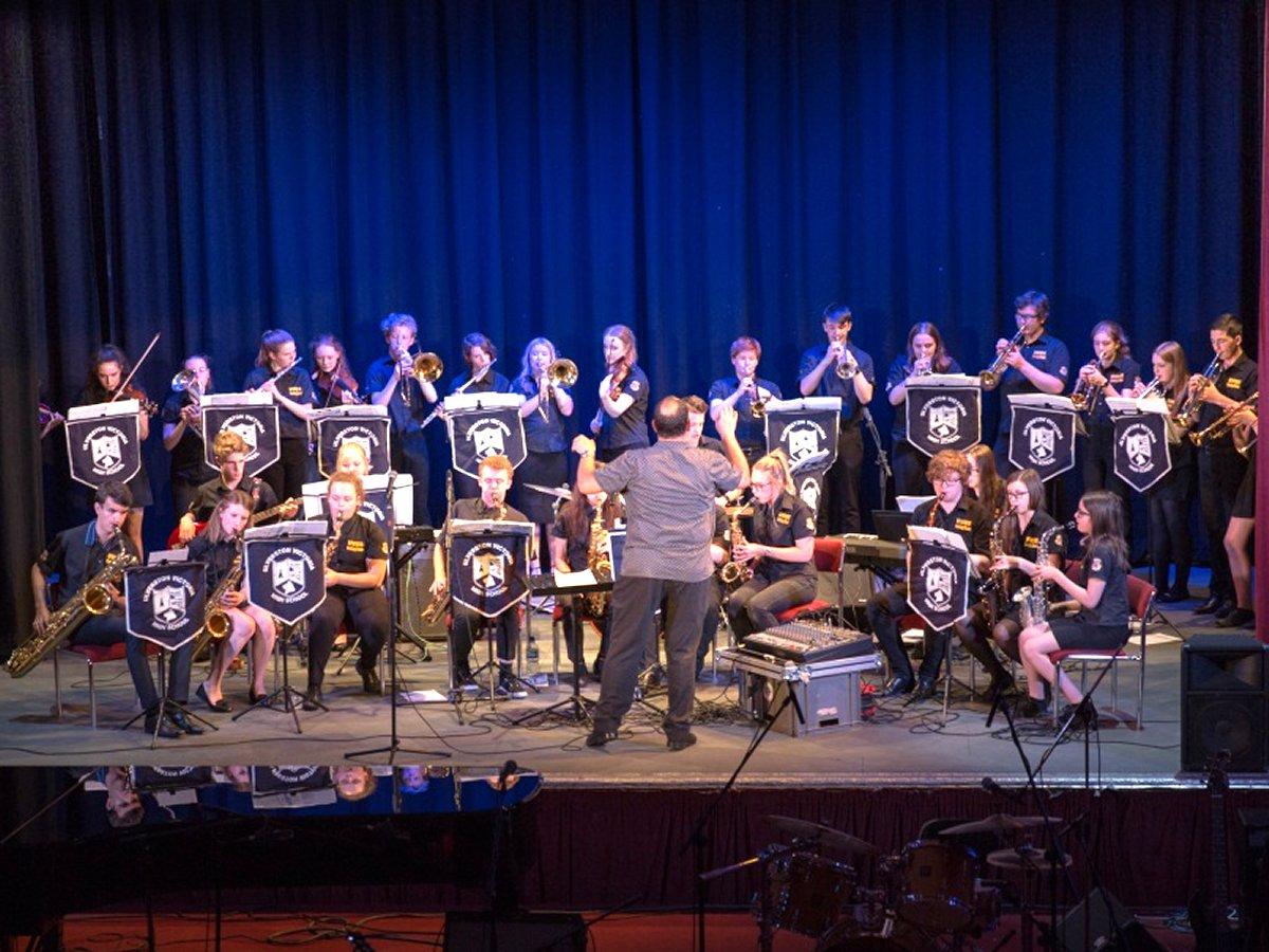Ulverston High School Swing Band - Performance at the Millom Palladium in 2016