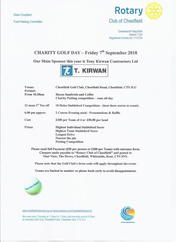 Charity Golf Day - Sponsored by T Kirwan Construction Ltd - 