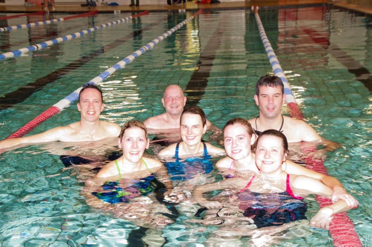 Purley Swimathon 2019 - Pictures - Team 1 - 142 lengths | Team 2 - 130 lengths