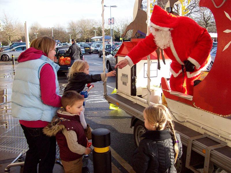 Fundraising Events - Santa at Sainsburys