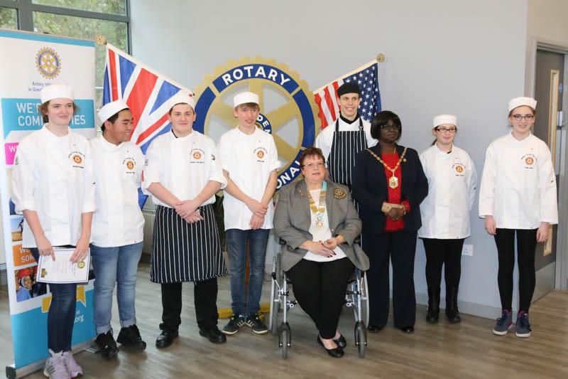 Young Chef Competition - Nearly the whole team
