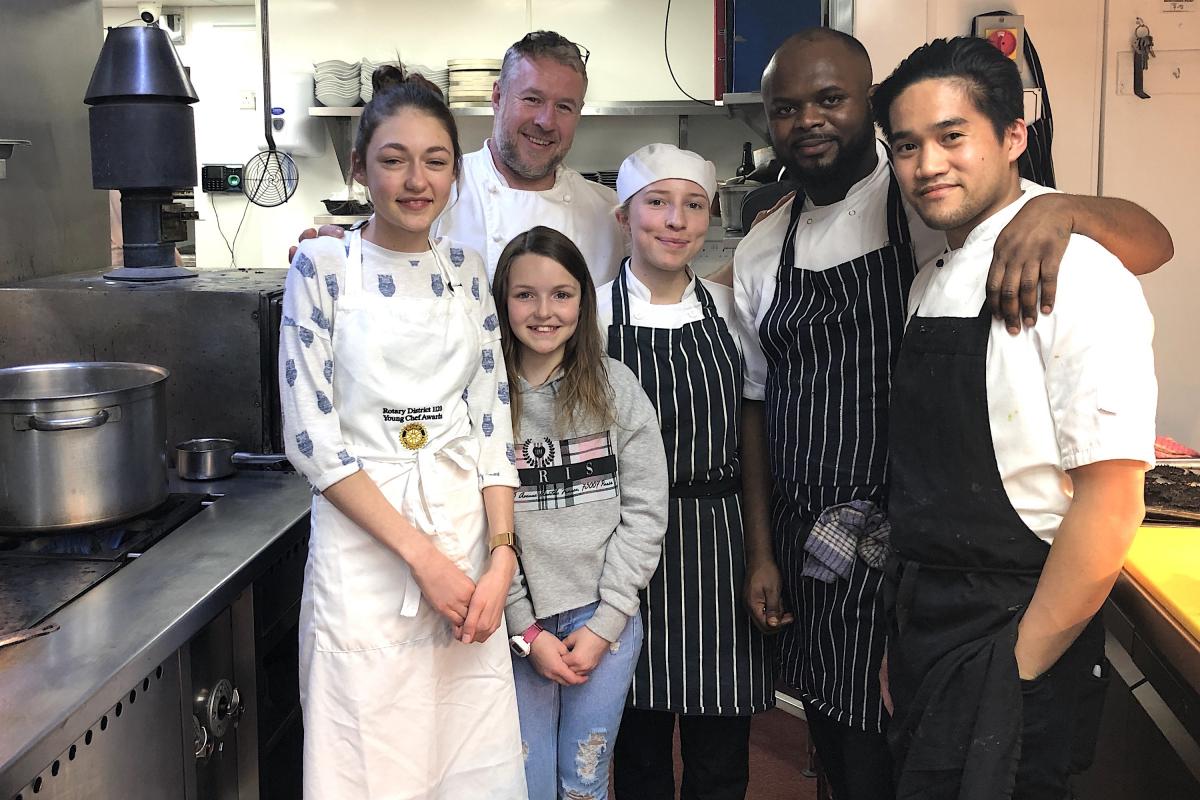 Rotary Young Chef - Young Chef Competition 2019 half in Orpington