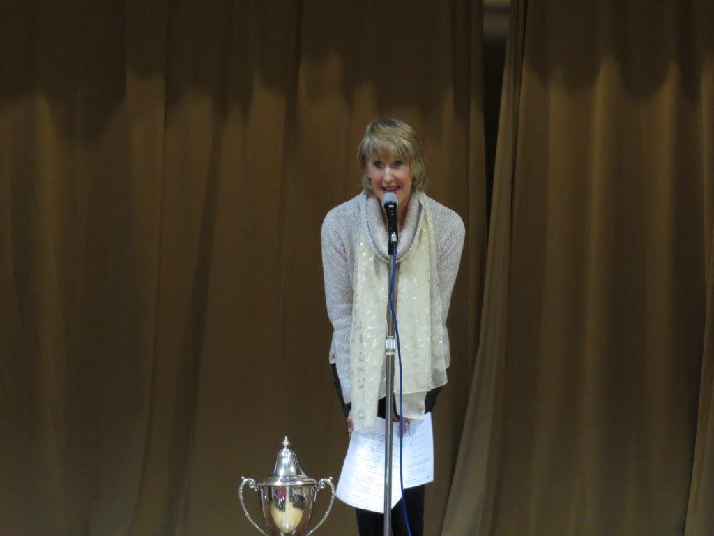 Junior Schools Youth Speaks Competition 2019 - Compere Shirley Ludford