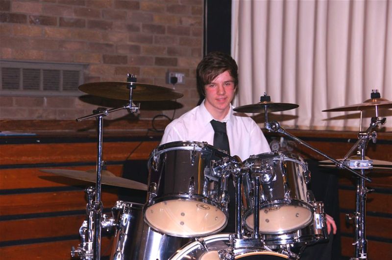 Young Musician - Final (Wycliffe College, Sibly Hall) - 5:30pm - Oliver Bowden (Rednock) the only percussionist.