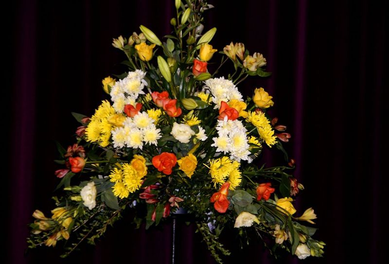 Young Musician - Final (Wycliffe College, Sibly Hall) - 5:30pm - Floral decoration by Inner Wheel ladies.