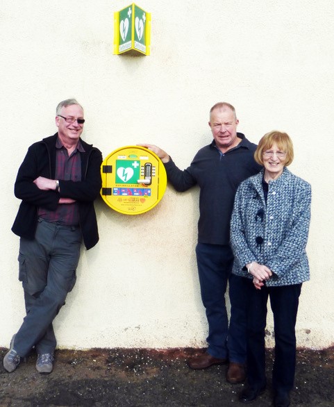 defibrillators for public use in Broughty. - defib 3