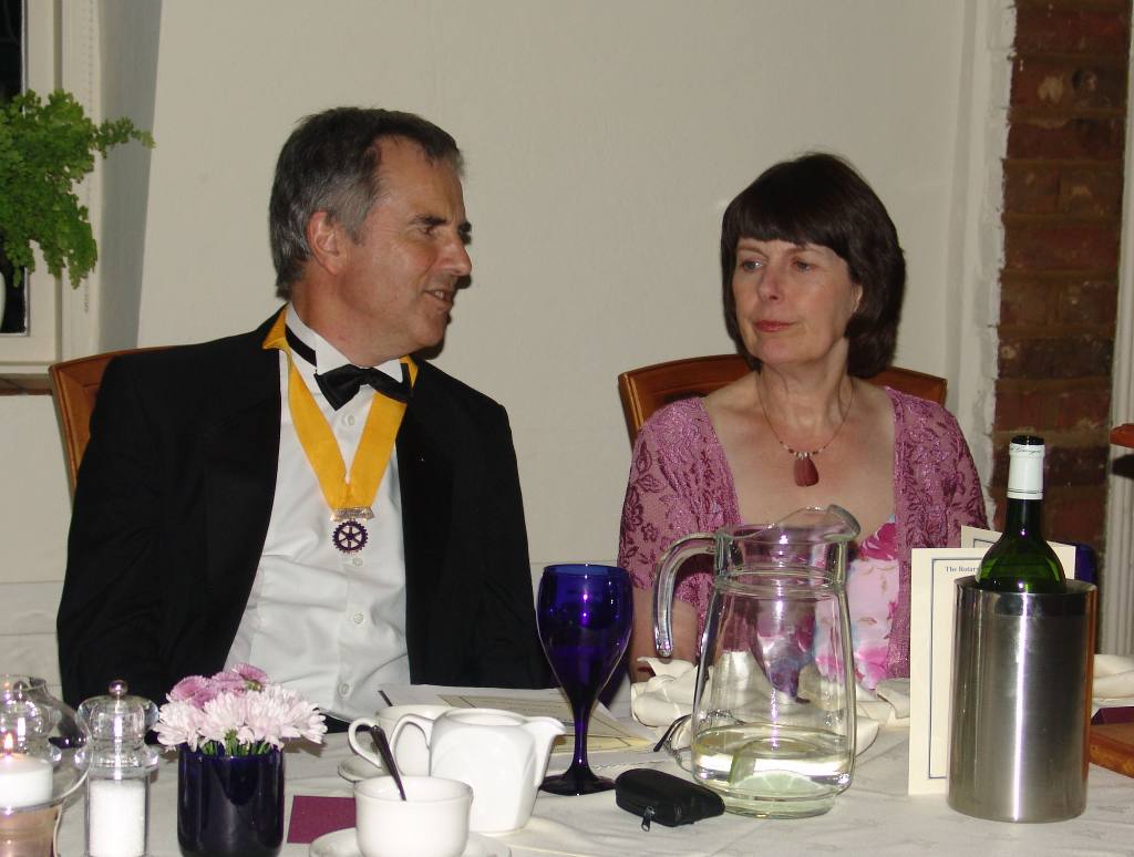 Charter Night 2006 - President Paul and Jan Chesterman