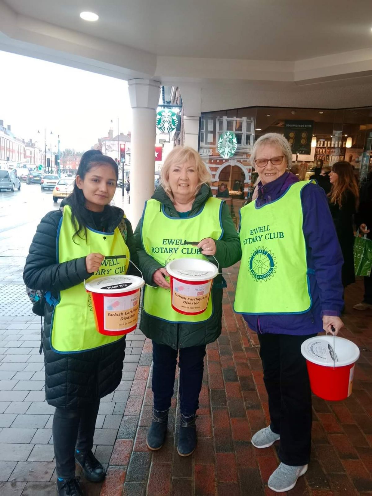 HIGH STREET COLLECTION IN AID OF TURKISH/SYRIAN EARTHQUAKE DISASTER - 