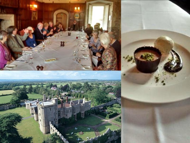 Fellowship - We regulary organise social lunches with partners in addition to our normal meetings. This one shows our visit in 2014 to Thornbury Castle