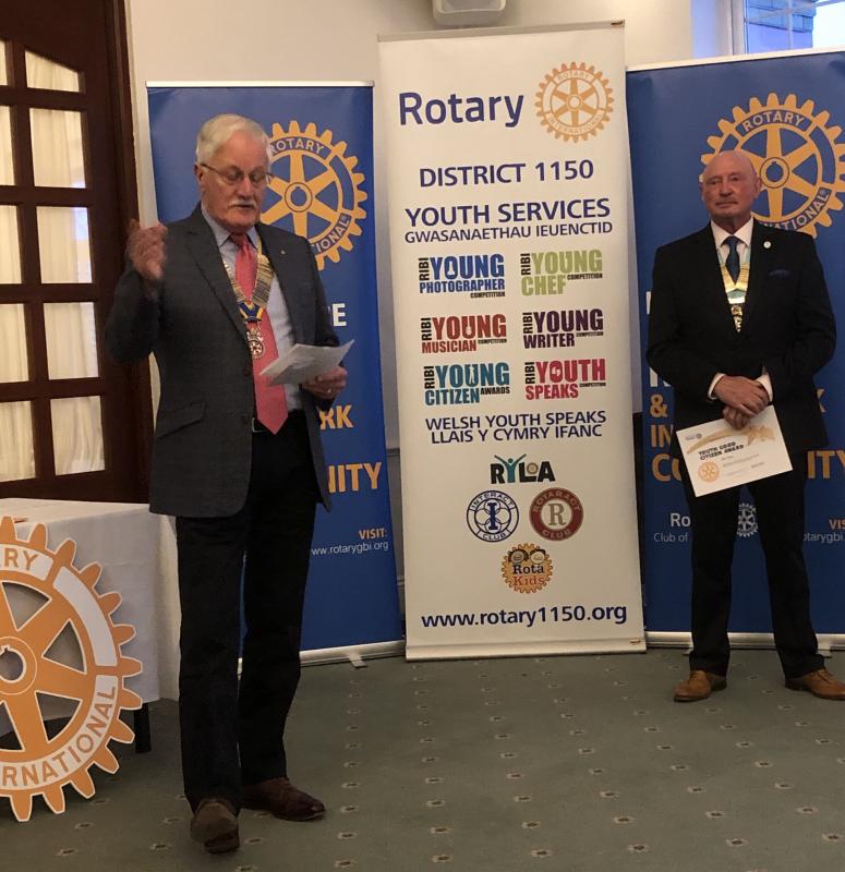 Area Rotary Awards to Young Citizens 26 April 2023 - 