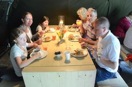 Visit to Apeldoorn - Holland - You cannot beat good food and good friends.