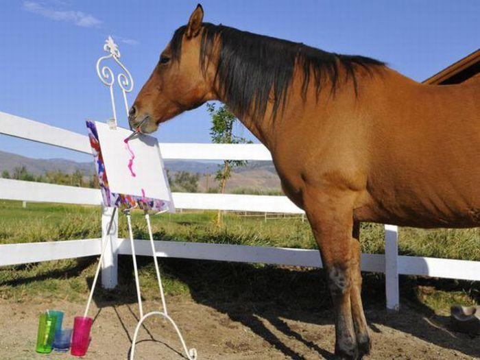 Pierhouse Horse Racing Evening - Race horse painting