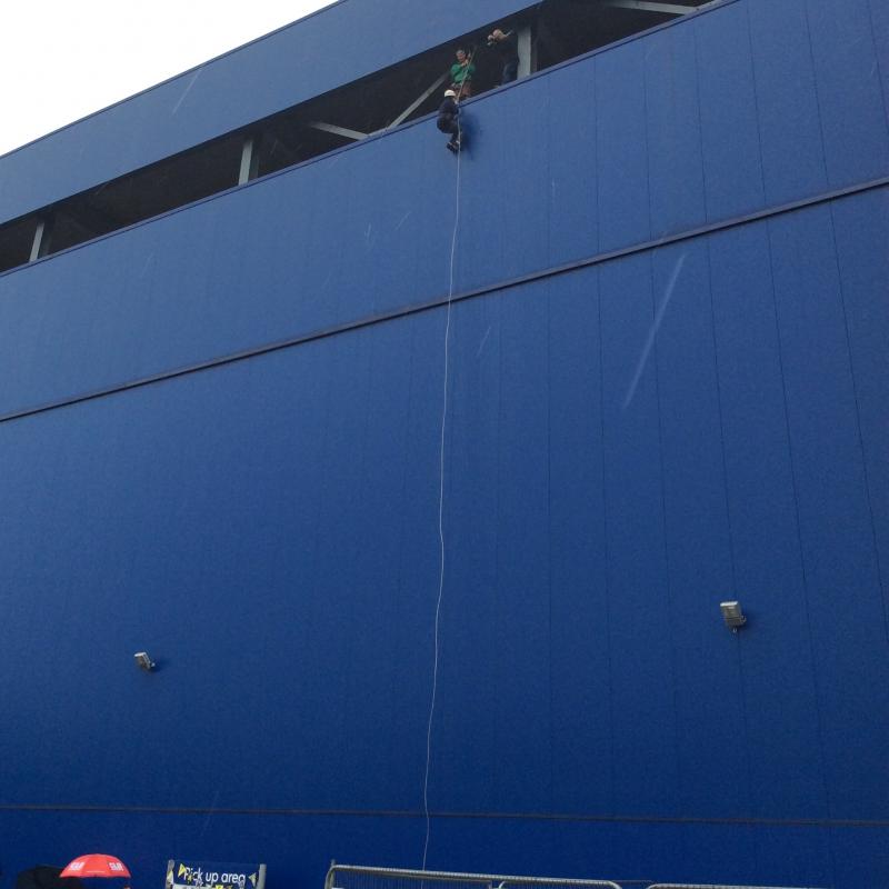 IKEA - Abseiling - Just thought 
I was shopping at IKEA