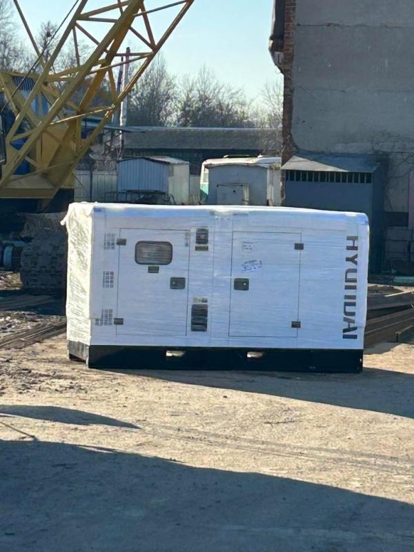 Ukraine Generator Project test page - The 90kVA ready to be installed in Kharkiv a week later.