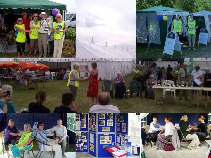 Fellowship - We have a stand at the annual Portishead Flower show promoting Stroke Awareness, and taking hundreds of blood pressure readings. We even managed to win a prize in 2014!
