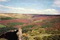 Glossop views - View over the moors