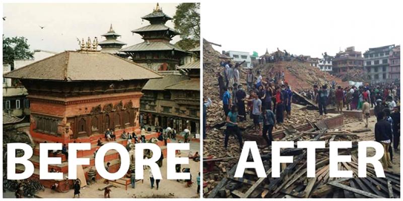 Earthquake in Nepal - 