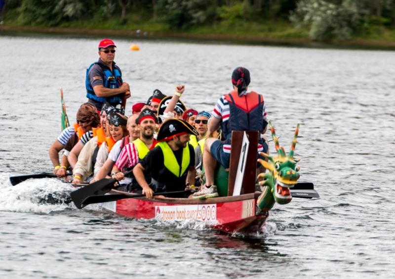 Rotary 2015 Dragon Boat Challenge - pirates ahoy
