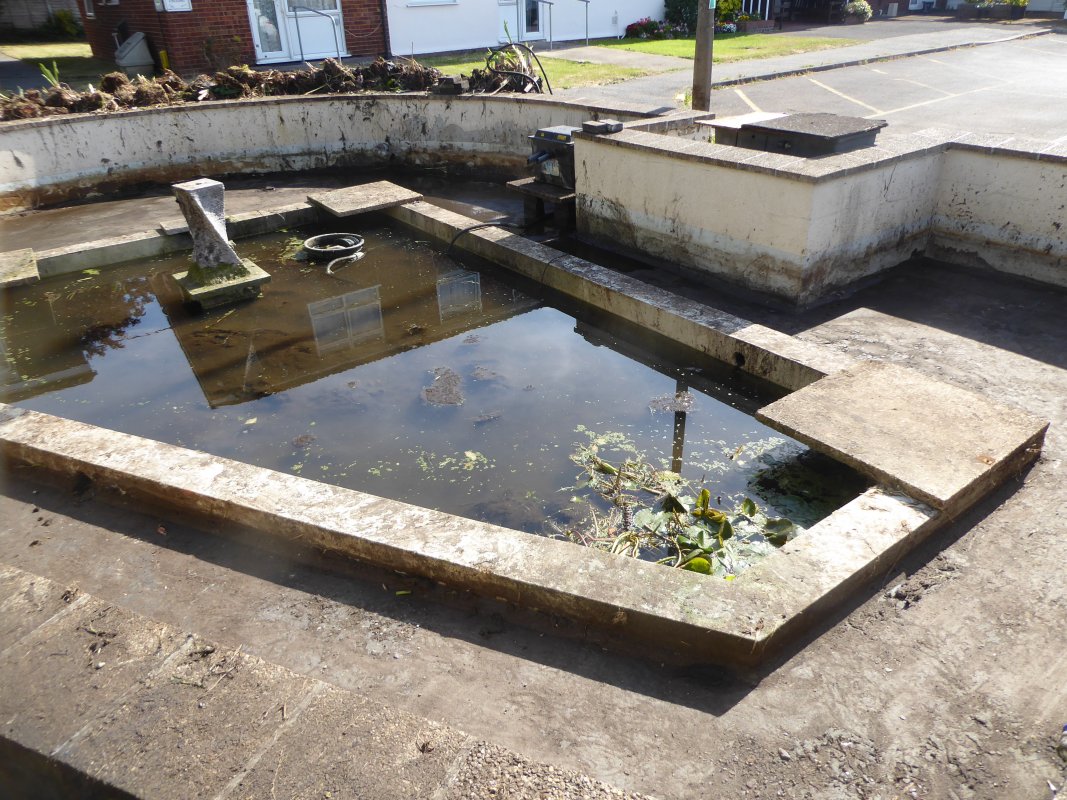 Ingleton House Pond Project  - June 2020 - pond day 3 completed 2