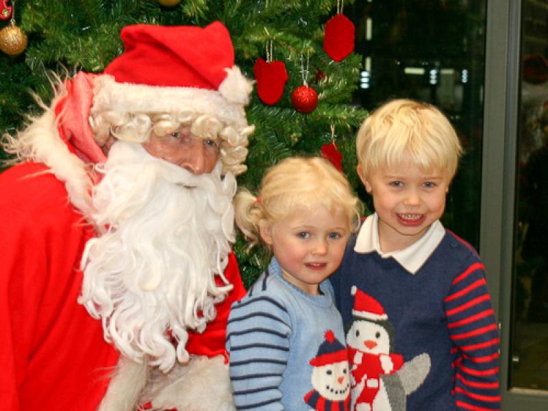 Community Service - Large numbers of children visit our grotto each year