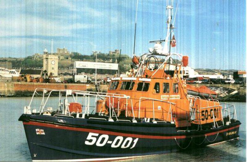 The Rotary Life Boat - Rotary Service - Falmouth & Dover, UK - RNLI Operational Number ON 50-001