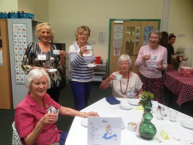 Afternoon tea at Redborne School - Ladies of the Inner Circle