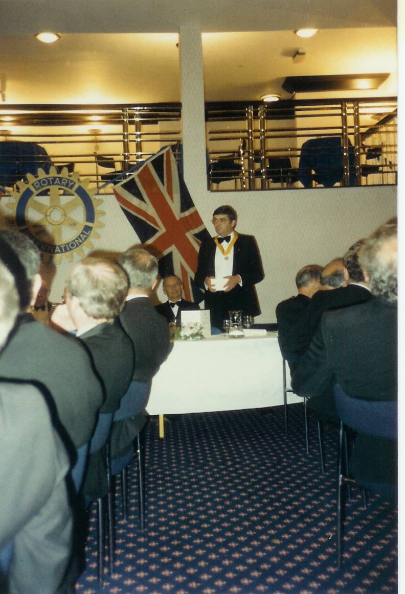 Charter Ceremony 1989 - Malcolm Wood