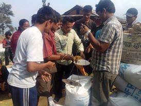 Mirge Nepal Update 4 - Another distribution of Rice