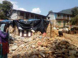 Mirge Nepal Update 5 - After the second earthquake one building was left standing