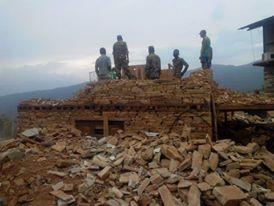 Mirge Nepal Update 5 - After the second earthquake one building was left standing