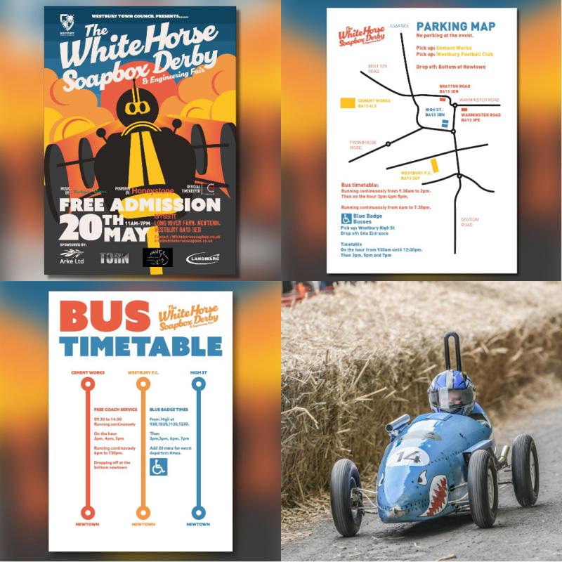 Soap Box Derby 2023 - The advertising poster for the event