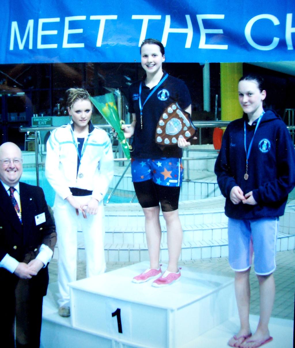 2008 Isle of Man Swimming Championships - Ramsey Bakery Shield winner Olivia Rawlinson