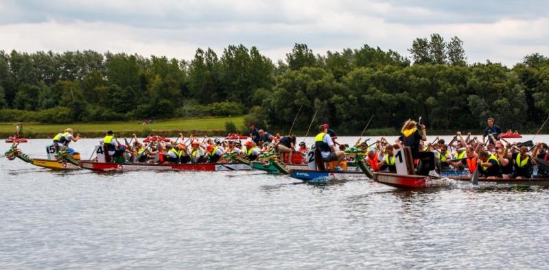 Rotary 2015 Dragon Boat Challenge - the final