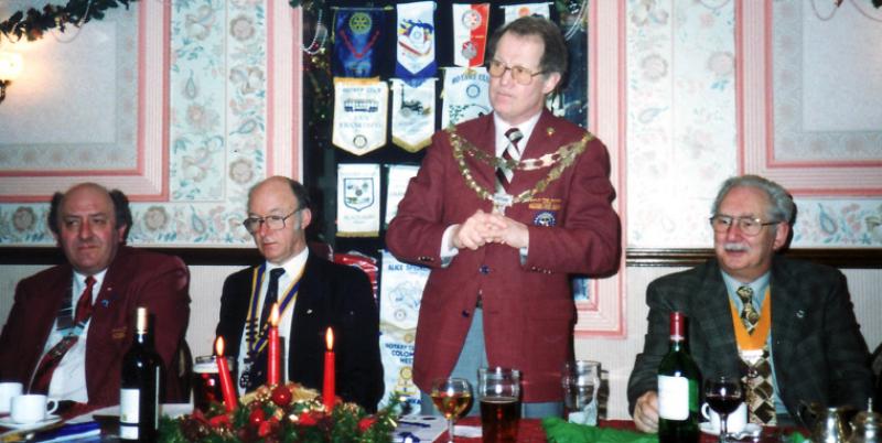 1996 Visit of RIBI President to RC of Southport Links - 
